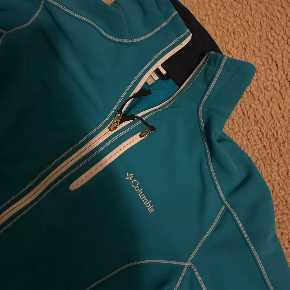 Columbia Women's Teal Ski Jacket size L - Picture 2 of 3